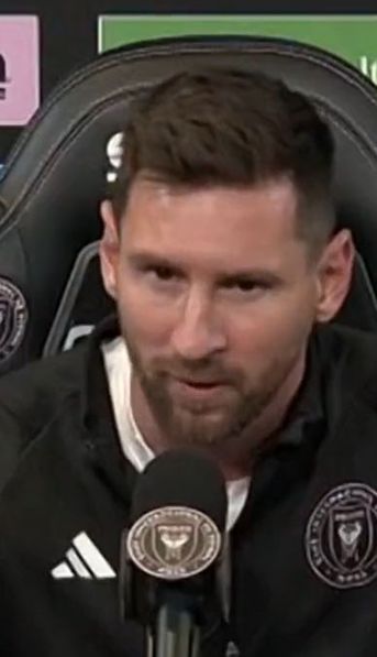 Lionel Messi, antes de la final de la Leagues Cup: Vine a seguir disfrutando del fútbol