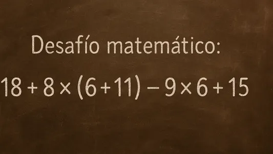 Desafío matemático: no cometas el error en el que caen muchos al resolverlo