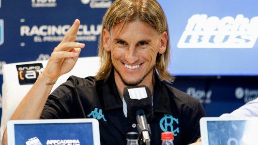 Beccacece: Hauche tiene un deseo muy grande de estar en Racing