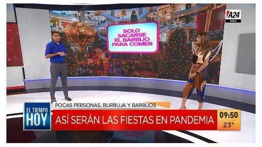 Así será el protocolo que aconsejan para las Fiestas en pandemia