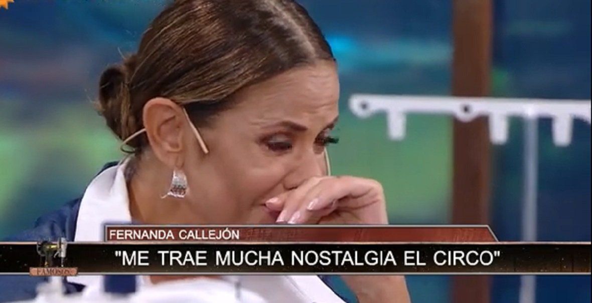 El llanto de María Fernanda Callejón al recordar su infancia y su vínculo con el circo