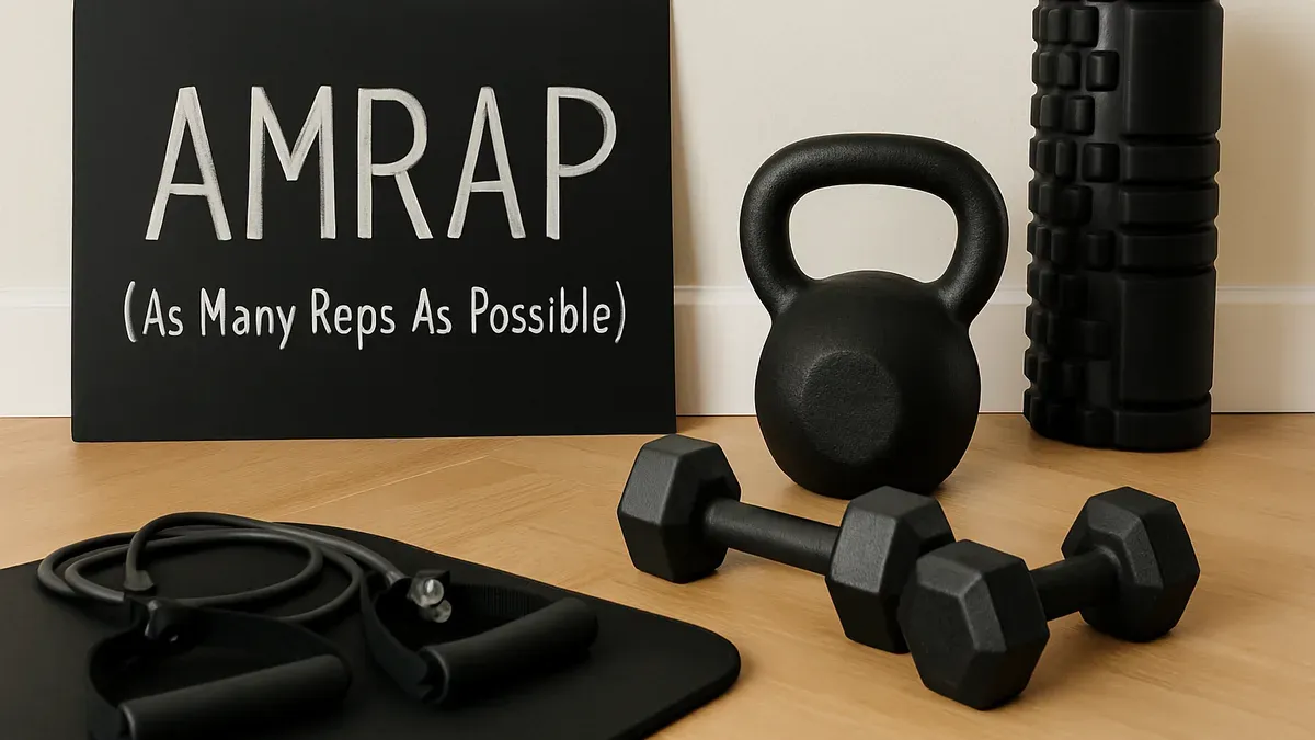 Qué es el método AMRAP y cómo usarlo para entrenar fuerza y resistencia en casa. (Imagen ilustrativa)
