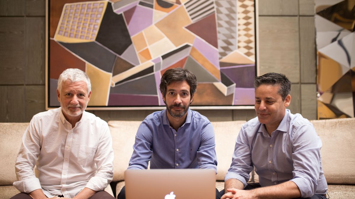 Los 3 cofundadores de Benomad