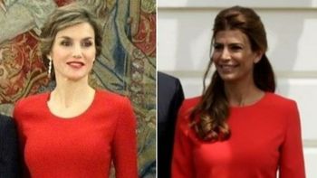 Juliana Awada y el vestido de la polémica creado por Micaela Tinelli