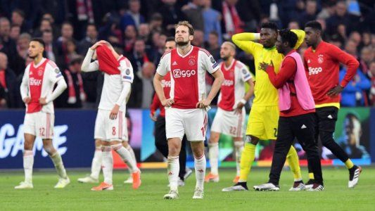 Las acciones de Ajax cayeron un 21 por ciento en la bolsa incluso antes de la eliminación en la Champions League
