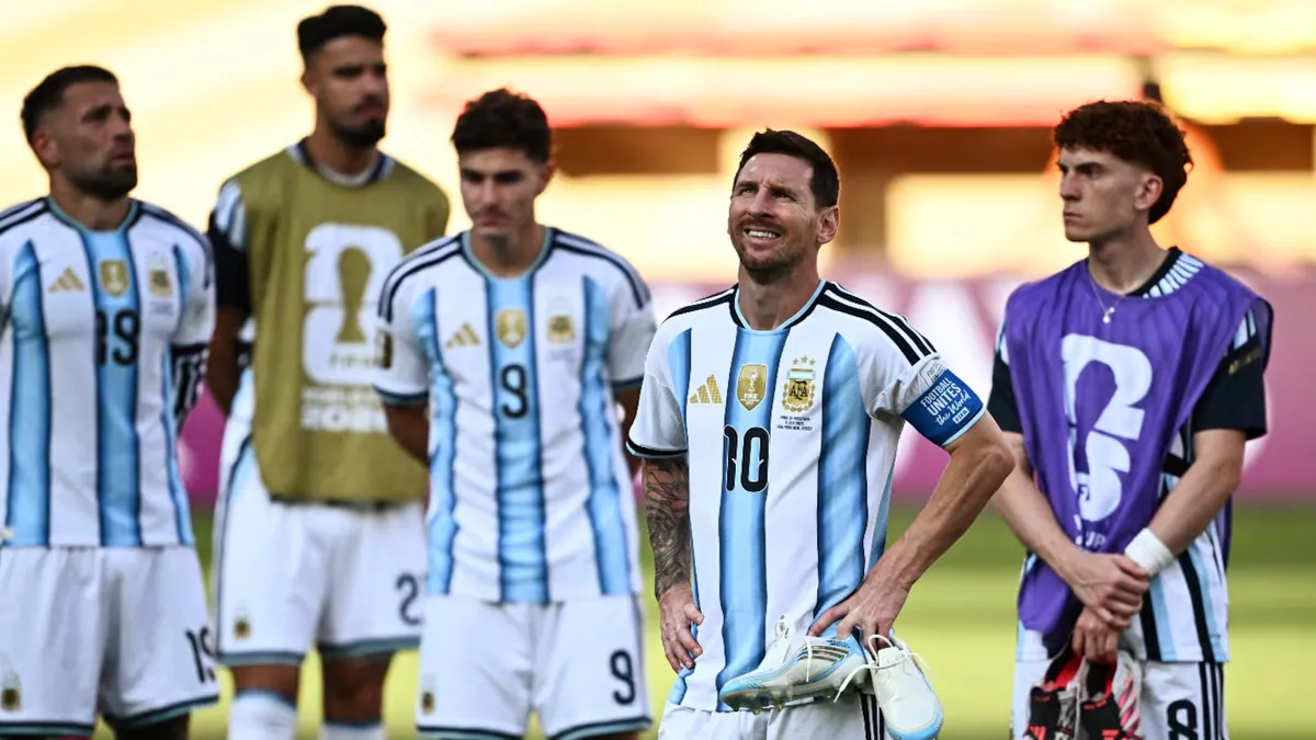 El especial homenaje que realizarán los clubes argentinos en la Copa Sudamericana por la Selección argentina. (Foto: Reuters)