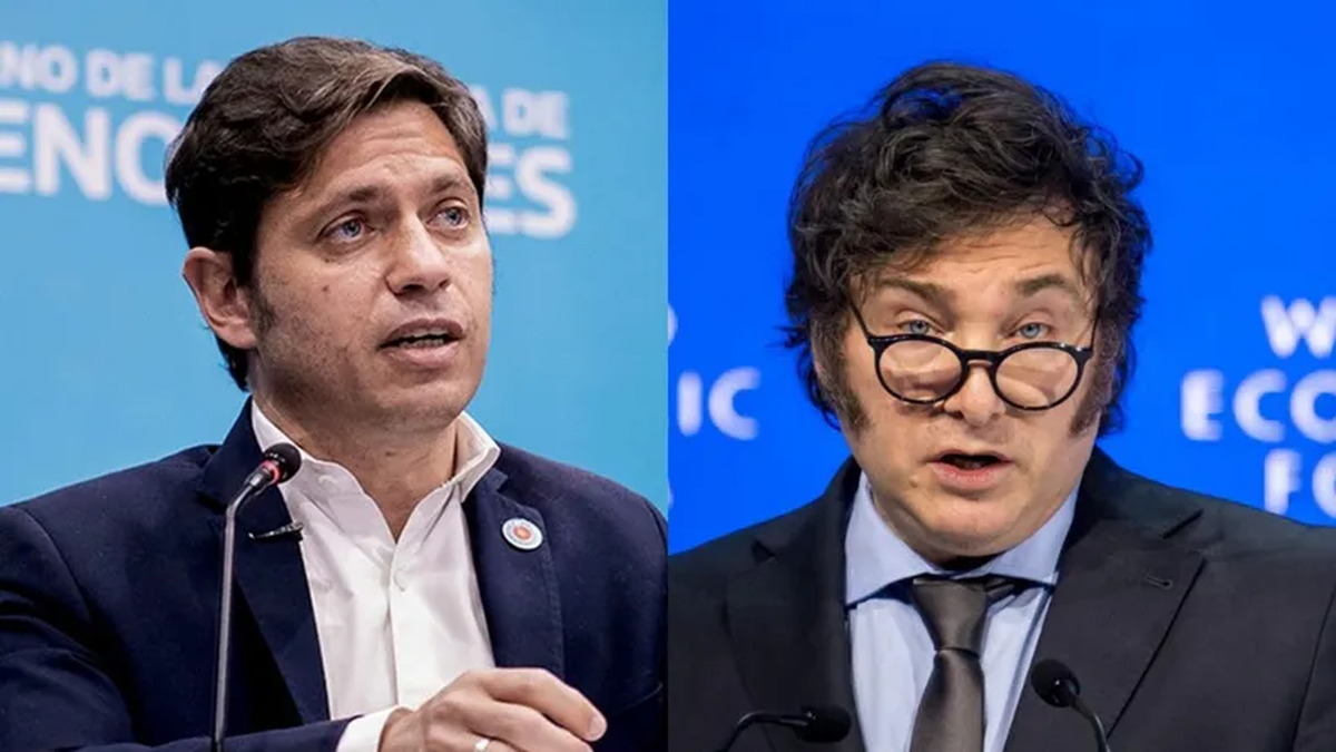 El cruce entre Kicillof y Milei en redes sociales por la inseguridad y la economía argentina