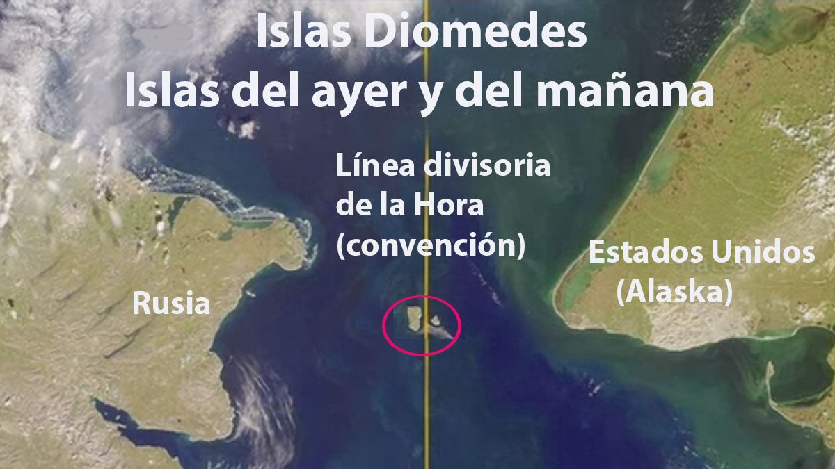 Las islas separadas por 21 horas y solo 4 km. de distancia. (Foto: A24.com)