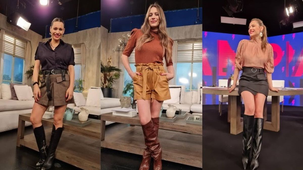 Los primeros looks de Pampita en su programa Pampita Online (Net Tv), al retomar su trabajo a 11 días del parto de su hija. 