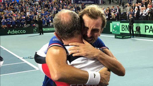 Copa Davis: Francia barrió a España, está en la final y va por la defensa del título