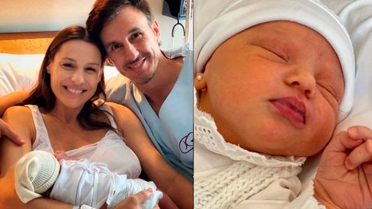 Pampita posó para una producción, a días de ser mamá