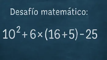 La regla esencial para resolver este desafío matemático es conocido como PEMDAS (por sus siglas en inglés) o jerarquía de operaciones.