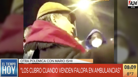 Ishii no se presentó en la fiscalía por la venta de falopa en ambulancias y quedó imputado