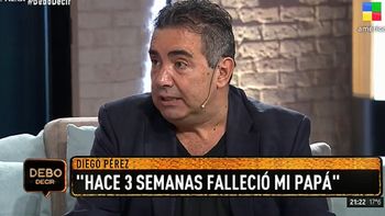Diego Pérez: Mi papá se dejó estar, se abandonó, y quería irse con mi mamá