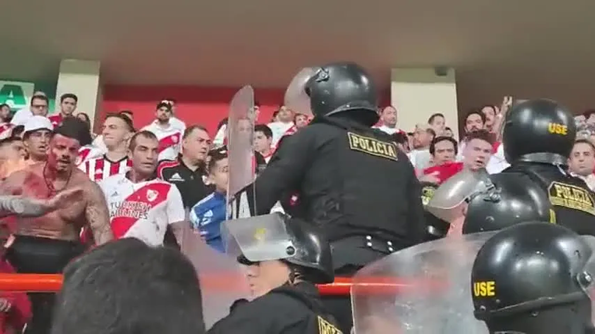 Pelea Entre La Barra De River Y La Policía De Perú: Quién Es Ariel ...