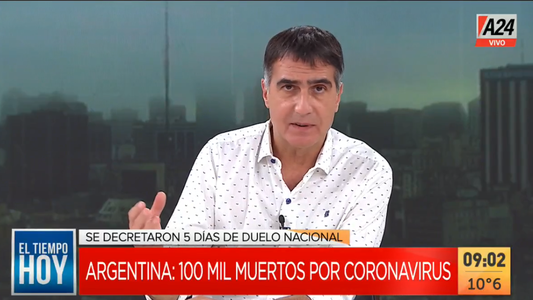 El editorial de Antonio Laje sobre las 100.000 muertes por coronavirus: Digan hacia dónde vamos
