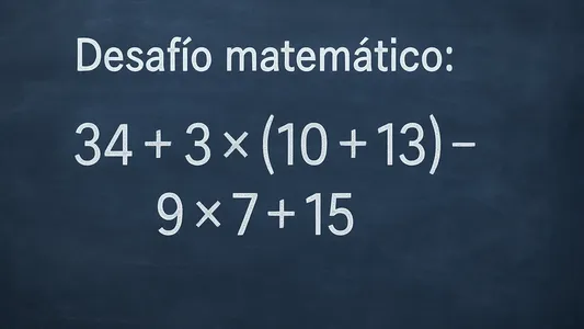 Desafío Matemático: ¿podés ordenar esta cuenta con paréntesis con atención al detalle?