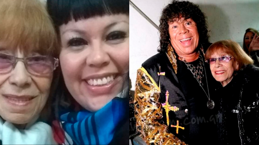 La hija no reconocida de La Mona Jiménez conoció a su abuela