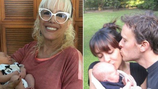 Valeria Lynch presentó a su nieto Benicio