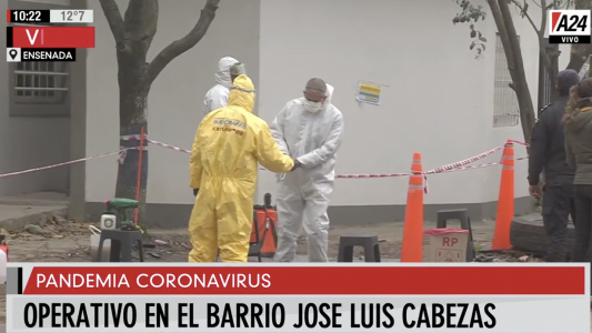 Blindan parcialmente la villa José Luis Cabezas tras detectar 37 casos de coronavirus