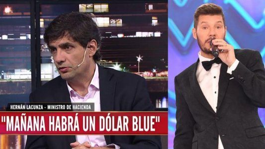 Lapidaria respuesta de Marcelo Tinelli en tiempo real mientras hablaba Hernán Lacunza