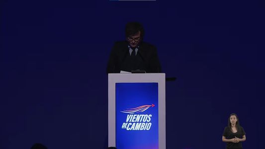 Milei defendió su gestión y aseguró que con los datos, les estamos ganando por goleada