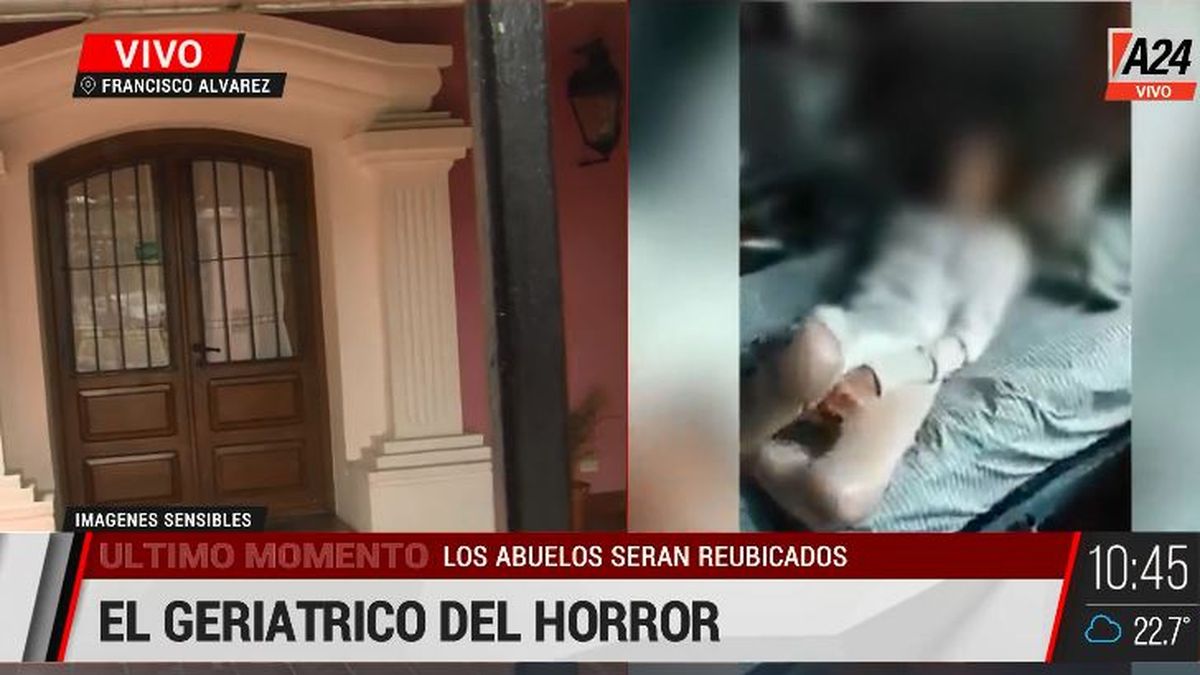Geriátrico del horror: así rescataron a abuelos damnificados. (Captura de Tv)