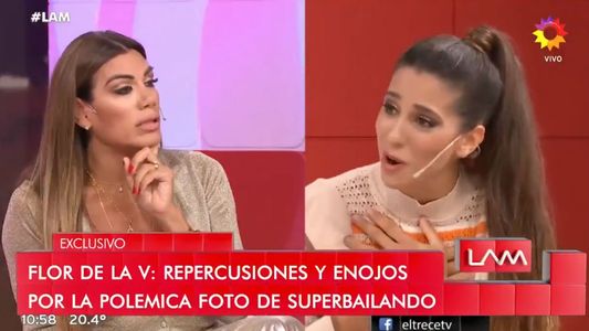 Cinthia Fernández acusó a Flor de la V de bajarla de una obra de Gerardo Sofovich