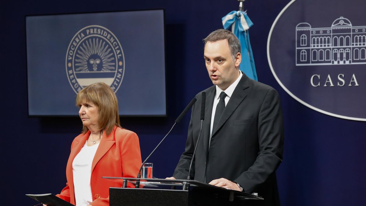 Adorni y Bullrich anunciaron medidas de asistencia para los productores inundados en la provincia de Buenos Aires. (Foto: prensa Gobierno).