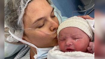 Sofía Zámolo fue mamá: nació California