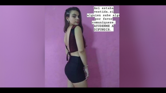 Buscan desesperadamente a una adolescente en Santa Fe que desapareció tras salir del boliche