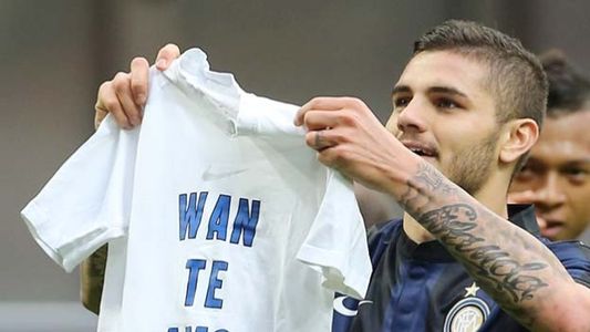 Icardi sigue bancando Twitter y otra vez le apuntó a la prensa