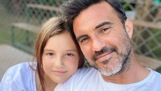 Tras festejar con Nicole Neumann, Sienna celebró sus 10 años con su papá Fabián Cubero
