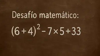 Desafío matemático: una mente brillante lo resuelve en menos de 10 segundos