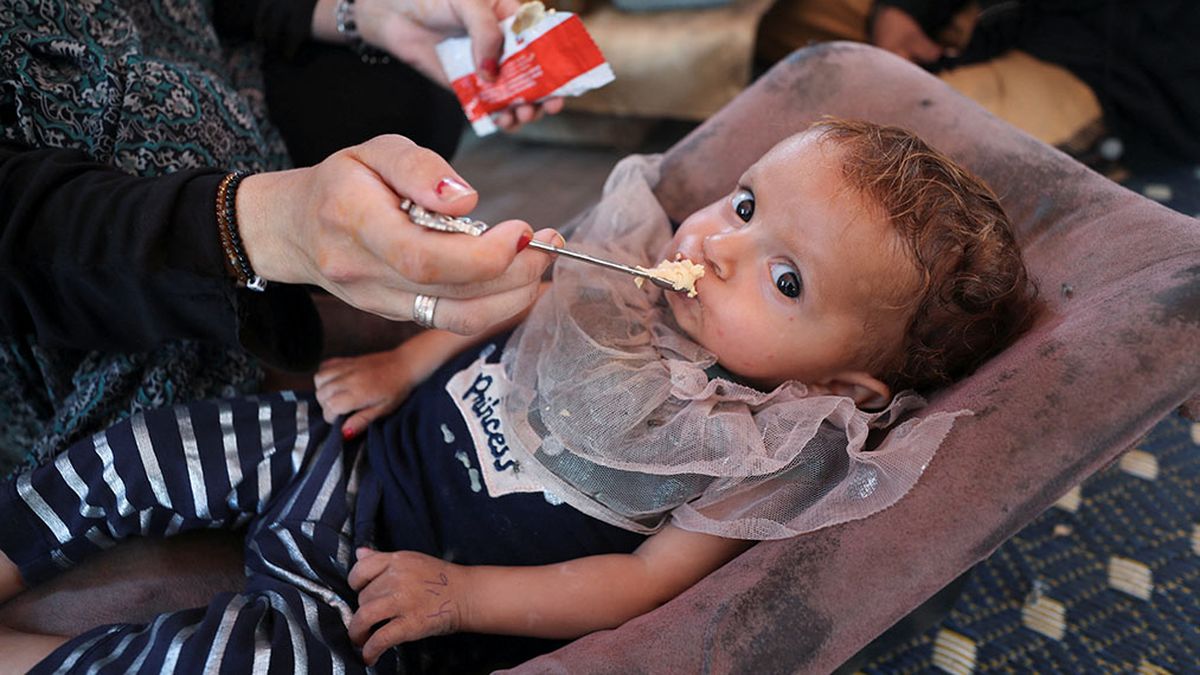 El lugar de mayor hambre en el mundo. Eso es hoy la franja de Gaza. (Foto: Reuters)