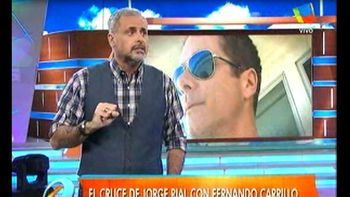 Rial siguió su pelea con Fernando Carrillo al aire
