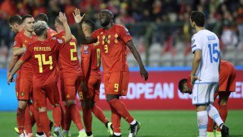 Eliminatorias Euro 2020: Bélgica vapuleó 9-0 a San Marino y sigue al frente de su grupo con puntaje perfecto