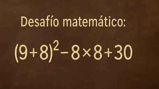 Desafío matemático: una mente brillante lo resuelve en menos de 10 segundos