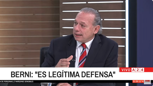 Tiroteo en La Matanza: La explicación de Sergio Berni de por qué el policía actuó en legítima defensa