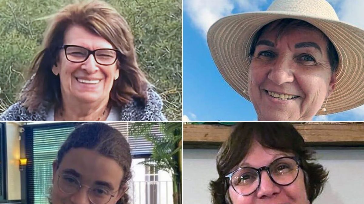 Las mujeres liberadas por Hamas. (Foto: Popular)