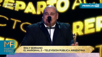 Marín Fierro 2019: Roly Serrano, mejor actor de reparto