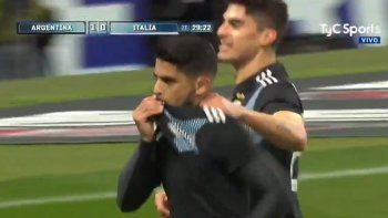 Argentina-Italia: el video de los goles de Ever Banega y Manu Lanzini para el triunfo de la Selección