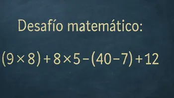 Desafío matemático: la complicada cuenta que pocos logran resolver