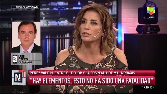 Luis Otero: Los profesionales habrían incidido en el desenlace