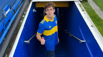 Algún día...: la promesa de Franco Colapinto que hizo soñar a los hinchas de Boca Algún día...: la promesa de Franco Colapinto que hizo soñar a los hinchas de Boca