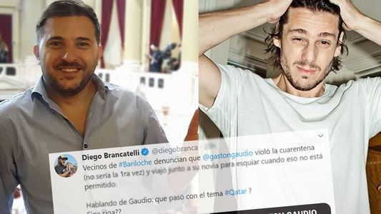 Diego Brancatelli denunció a Gastón Gaudio por romper la cuarentena