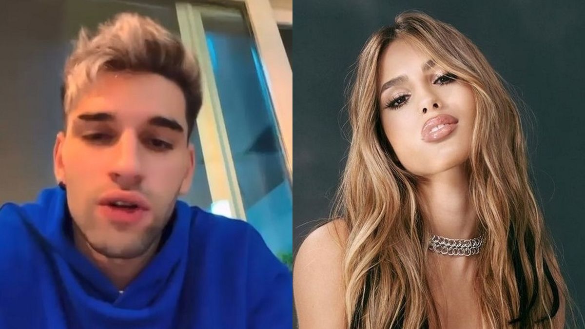 Lucca Bardelli aclaró por qué subió una foto besándose con un&nbsp; hombre y apuntó contra su ex, Julieta Poggio