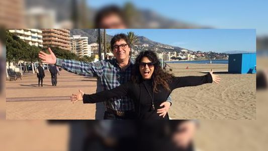 Patricia Sosa llevó tranquilidad sobre la salud de su marido Oscar Mediavilla