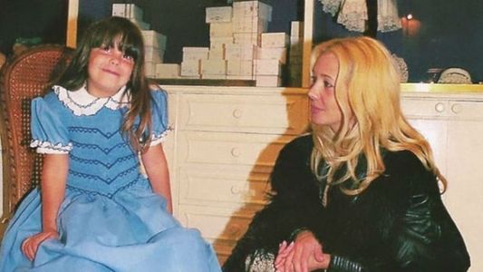 Charlotte Caniggia mostró fotos de su infancia: Mi cara lo dice todo