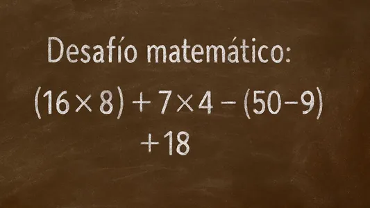 Desafío matemático: ¿cuánto tiempo te lleva resolverlo?